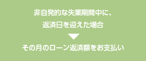 月々のローン返済額をお支払い